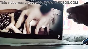 Cuming watching my own private videos, Anal to my stepdaughter.