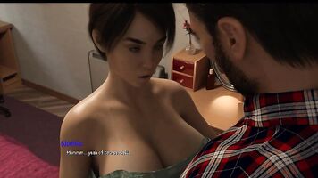 Metf-Thick ebony babe sucks and fucks